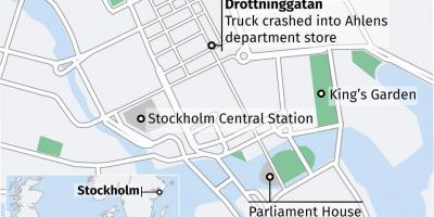Ramani ya drottninggatan Stockholm