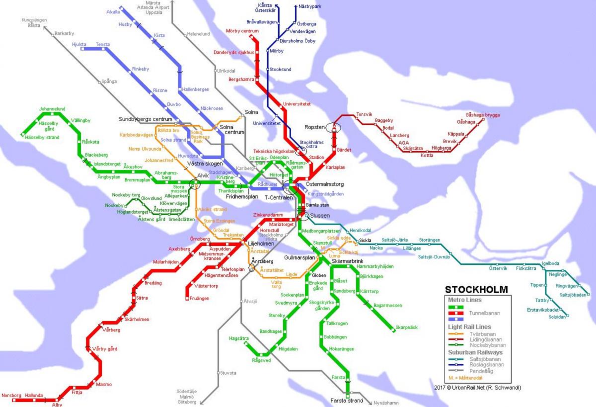 ramani subway Stockholm