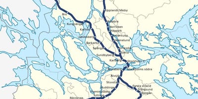 Stockholm pendeltåg ramani