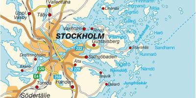 Stockholm Sweden ramani ya mji